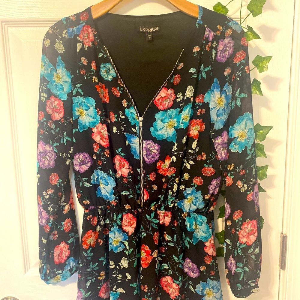 Super cute and Flowy Floral Romper